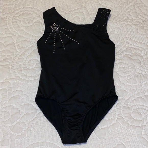 More Than Magic Other - more than magic dance leotard black silver S 6/6X​